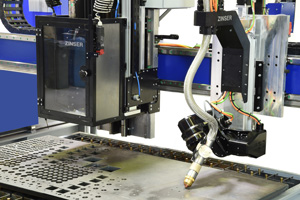 Kollmorgen Zinser 4125 Applicazione unità di taglio e perforazione